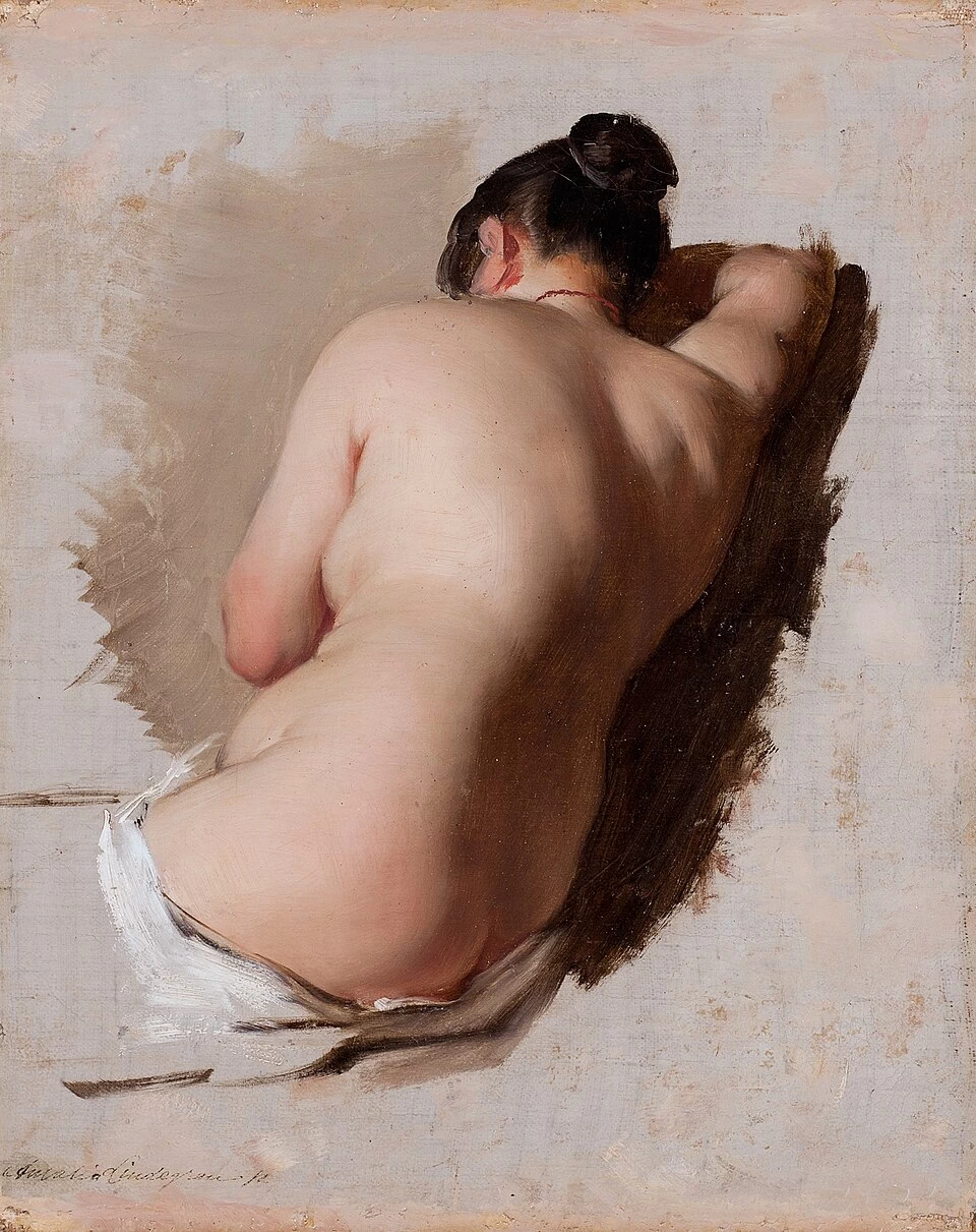 Studio di un modello femminile - Museo nazionale di Stoccolma